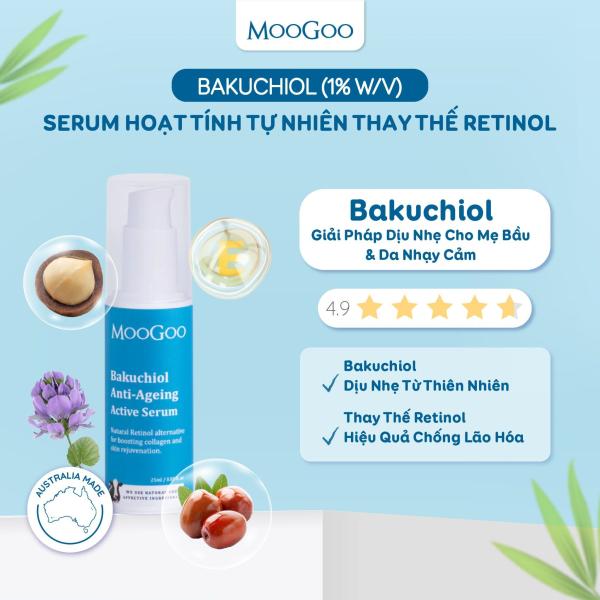 Serum Bakuchiol tăng cường collagen & trẻ hóa làn da
