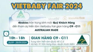 Thư mời tham gia triển lãm Vietbaby Fair 2024 tại gian hàng Moogoo